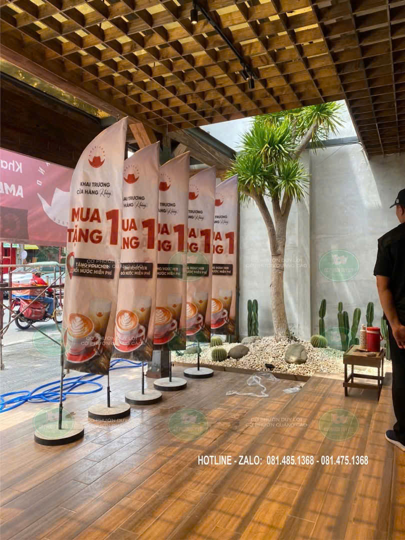 Mẫu cờ phướn 17 - Khai trương cửa hàng
