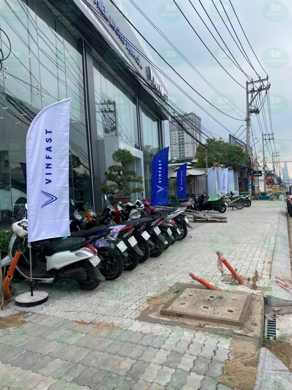 Mẫu cờ phướn 22 - Xe Vinfast