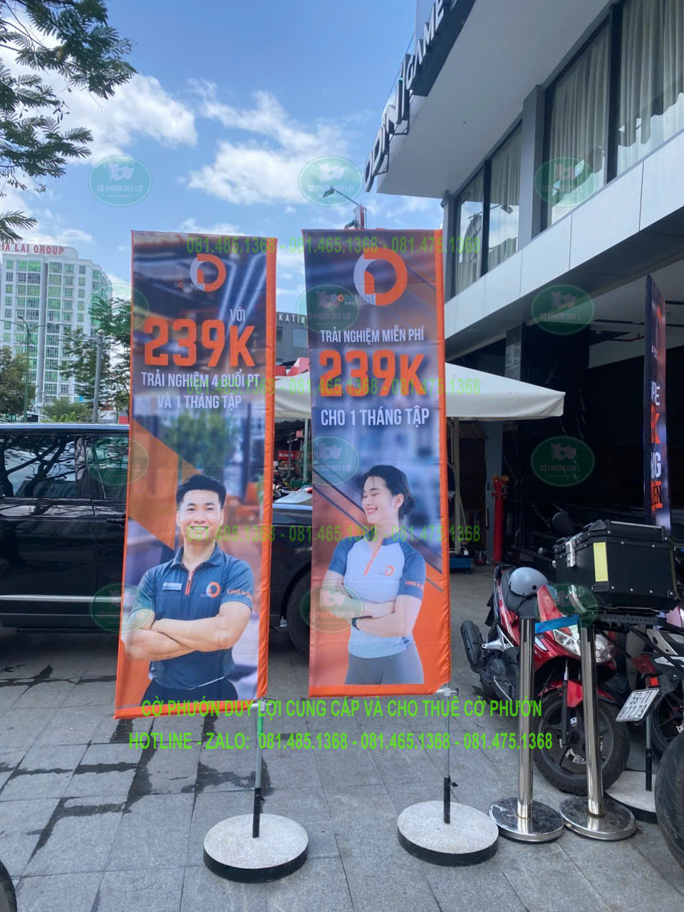 Mẫu cờ phướn 66