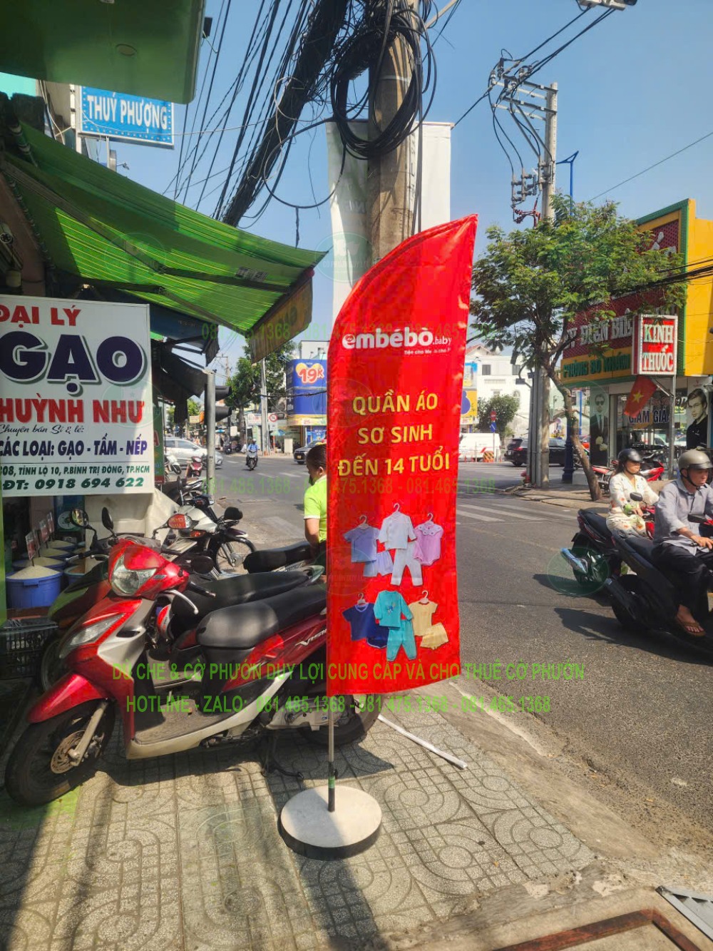 Cờ đỏ embébo.baby giới thiệu quần áo từ sơ sinh đến 14 tuổi