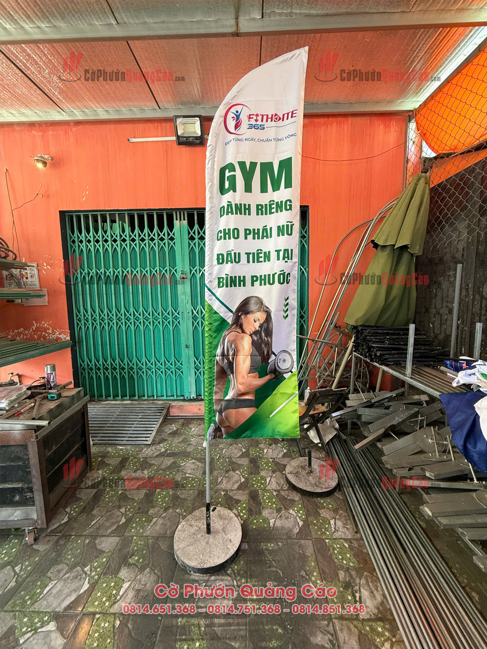 Cờ phướn phòng gym - Cờ Phướn Quảng Cáo