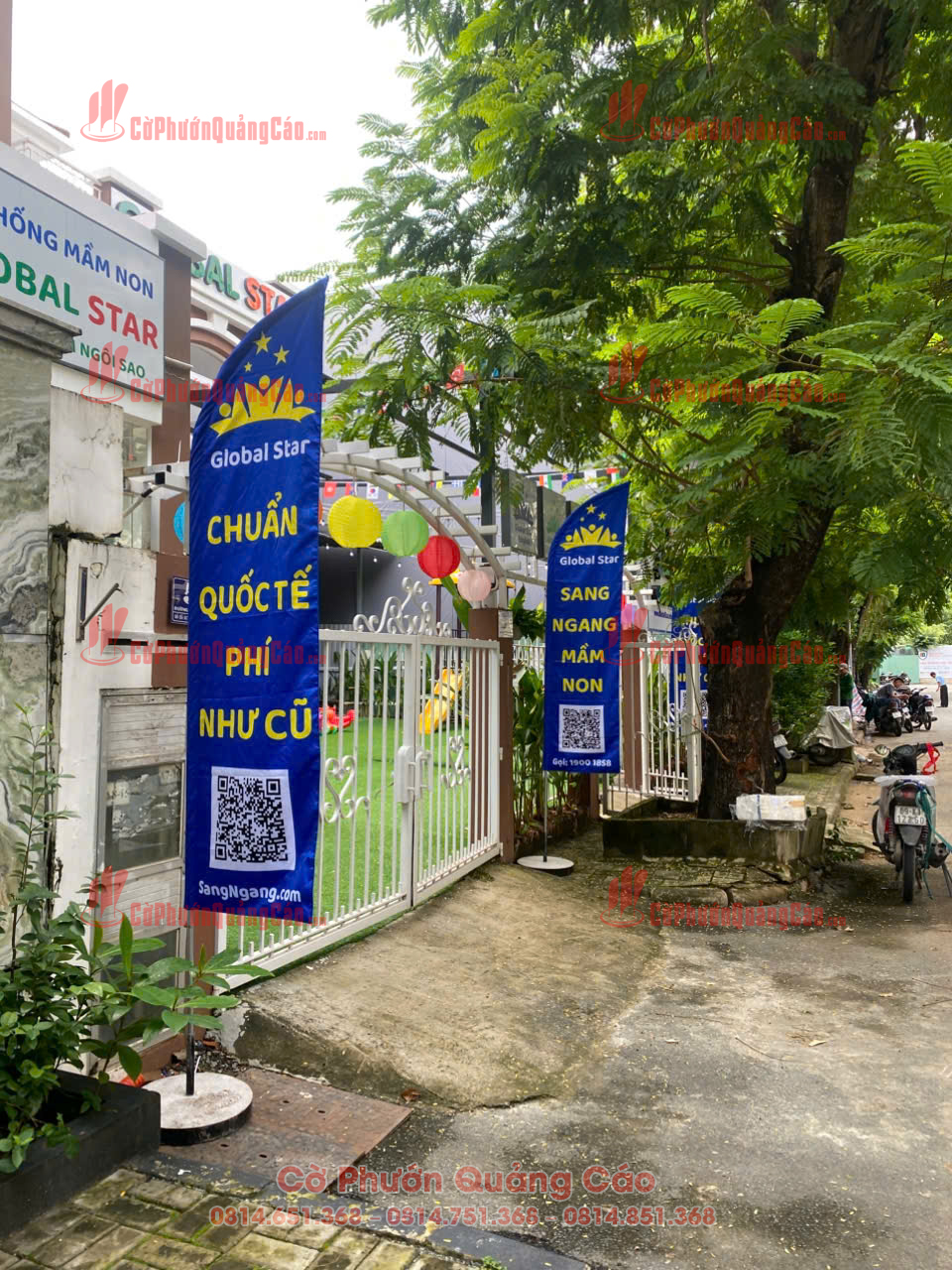 Cờ phướn trường học - Cờ Phướn Quảng Cáo
