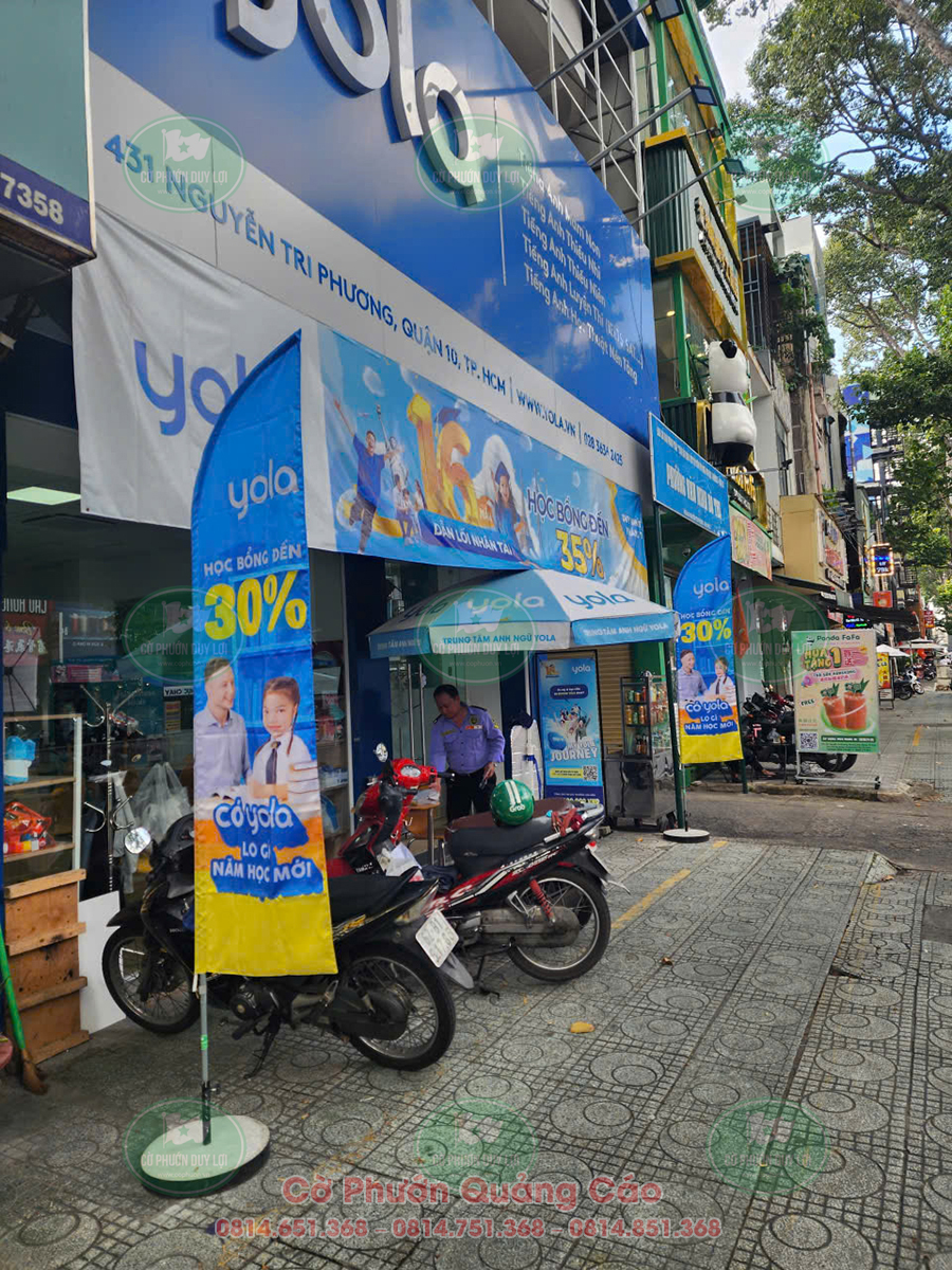 Cờ phướn tuyển dụng doanh nghiệp - Cờ Phướn Quảng Cáo