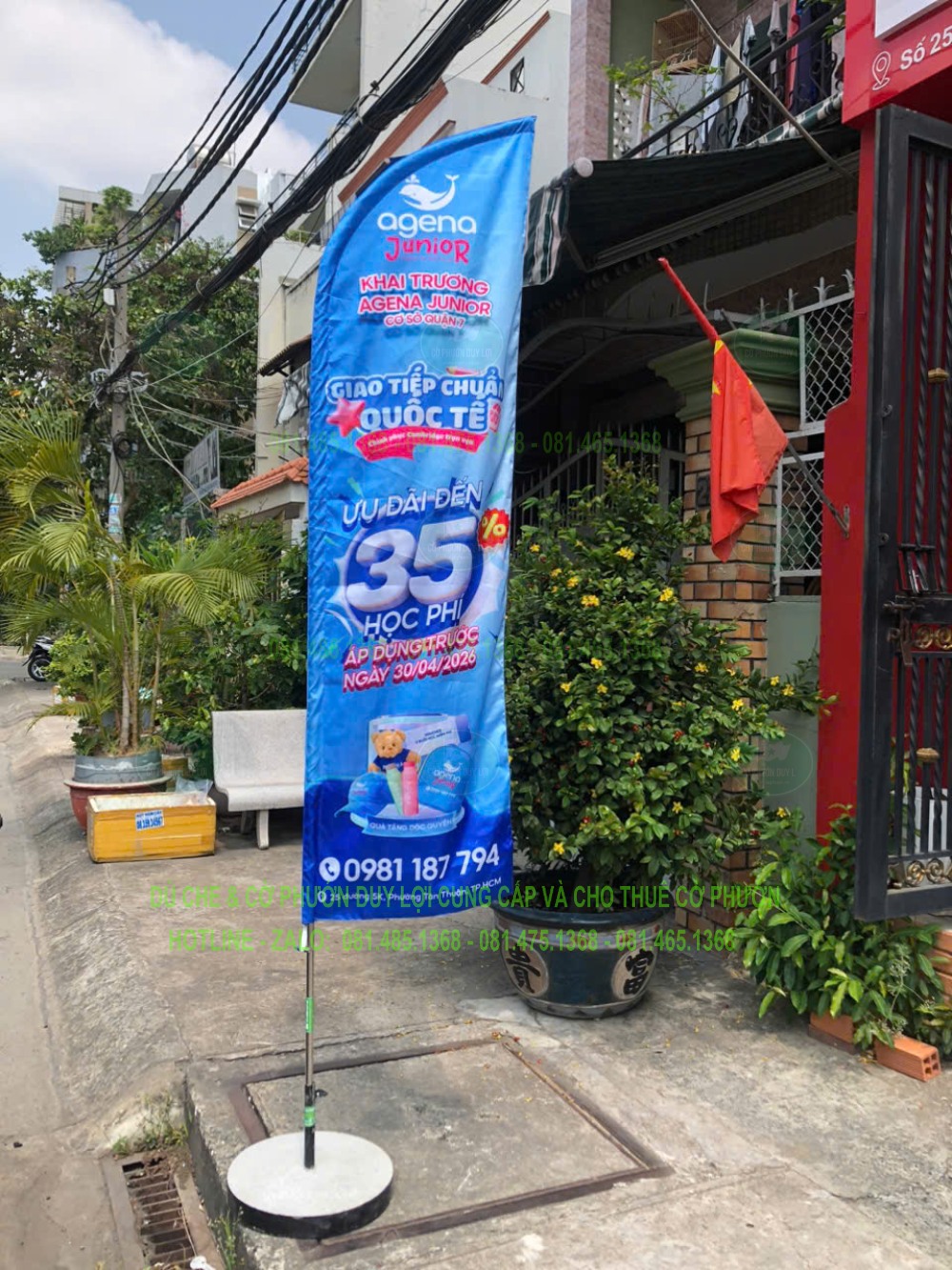 Cờ Agena Junior giới thiệu chương trình khai trương cơ sở Quận 7